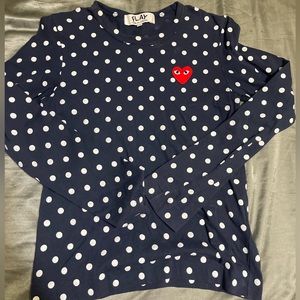 COMME DE GARCIN PLAY SHIRT ❤️‍🔥 SIZE XS